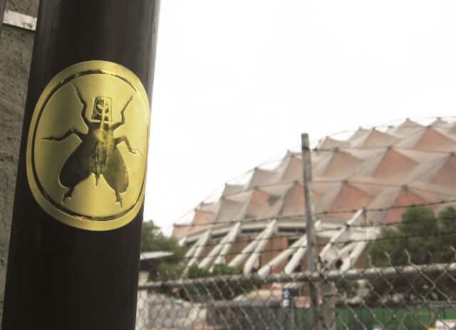 Street-art de Mr. Fly.