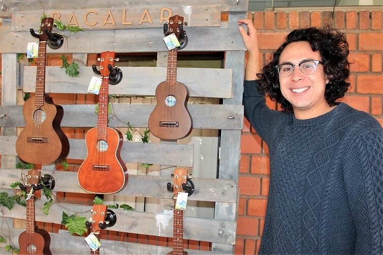 Sebastián Medina, estudiante de Ingeniería Industrial