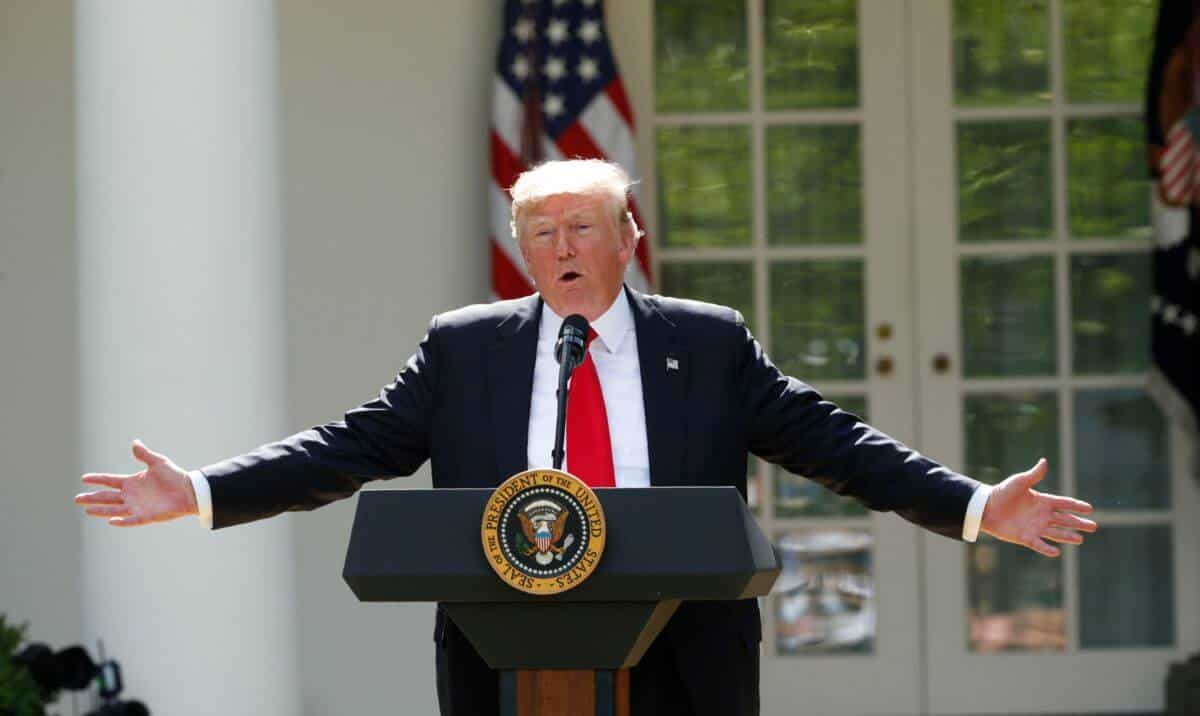 Donald Trump tomó la decisión de sacar a EU del Acuerdo de París (Reuters).