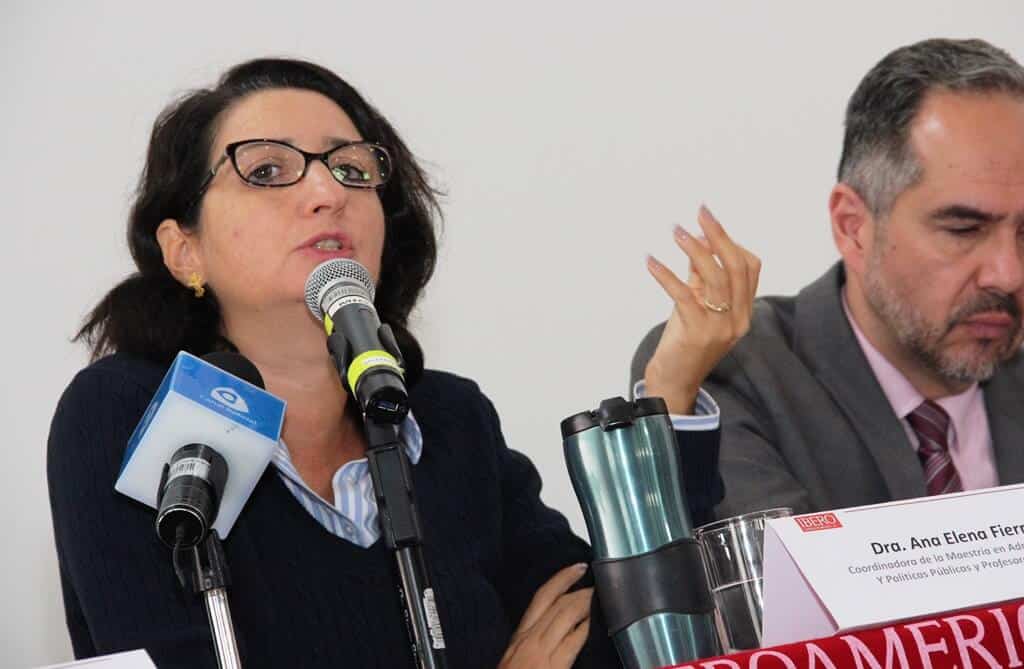 Dra. Ana Elena Fierro, Red por la Rendición de Cuentas.