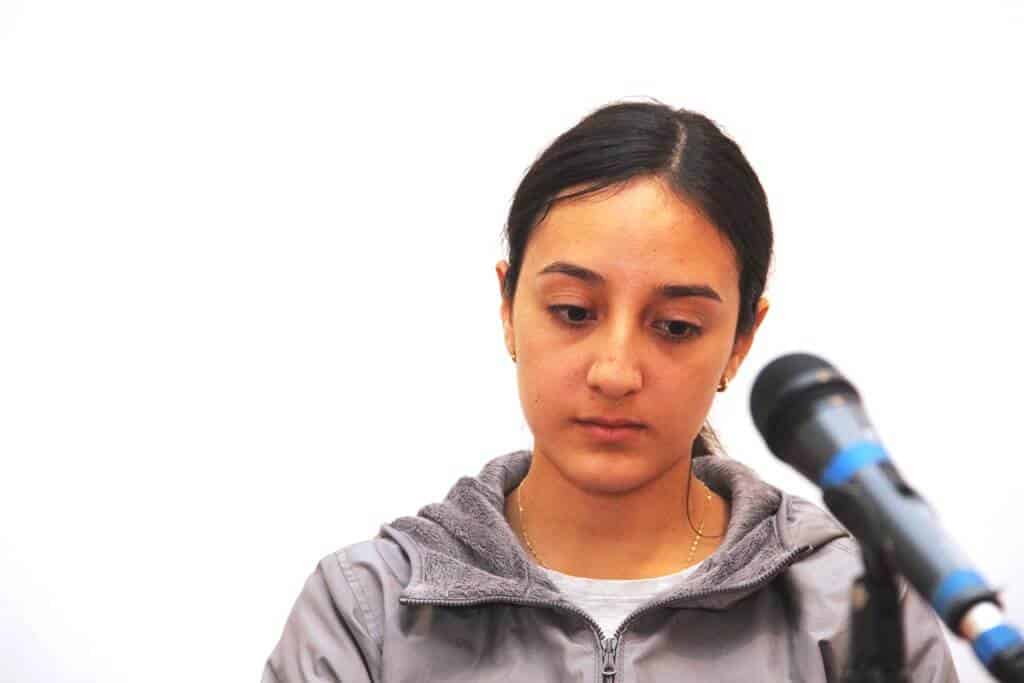 Mariana Osorio, alumna de Ingeniería Física.