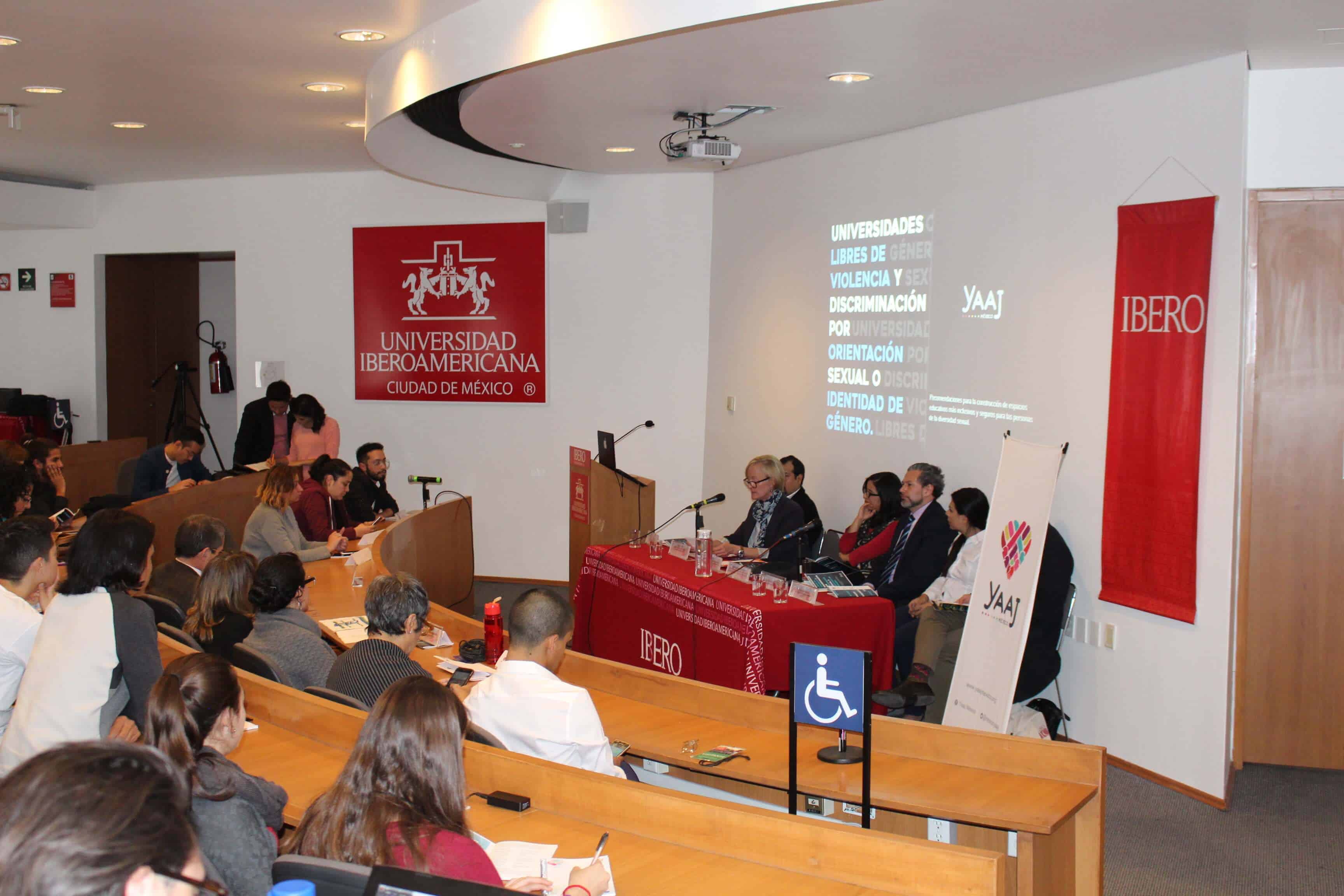 Presentación “Universidades libres de violencia y discriminación por orientación sexual o identidad de género” (Valentina González/IBERO).