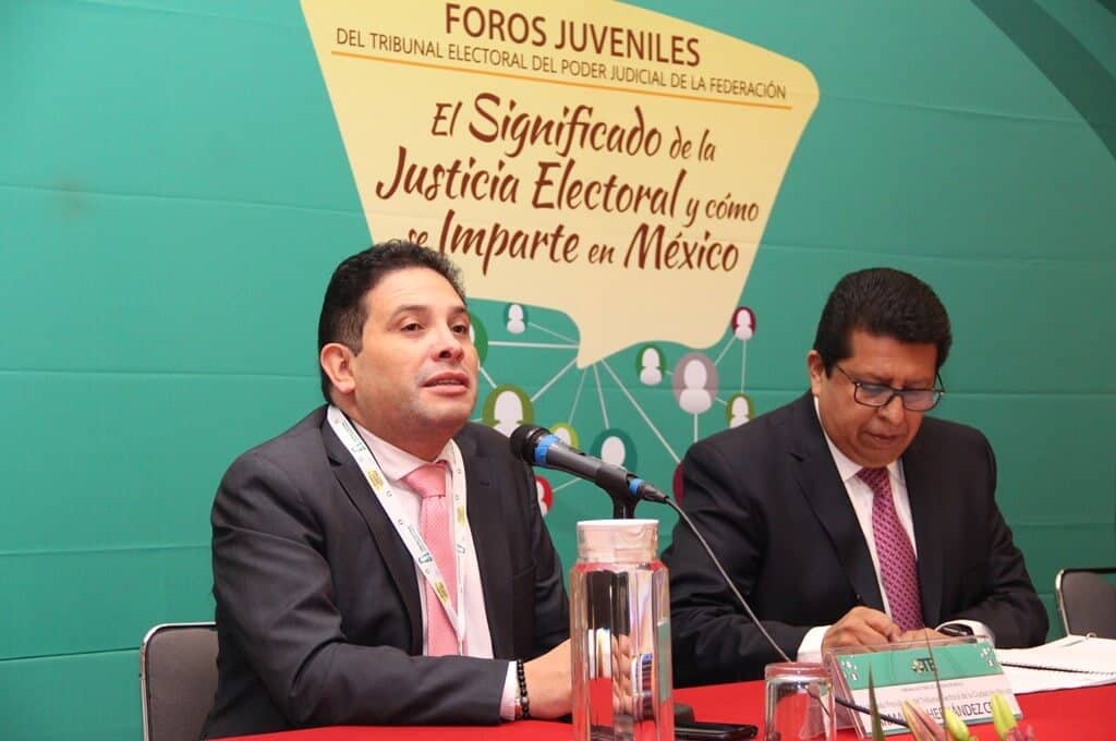 Armando Hernández Cruz, magistrado presidente del Tribunal Electoral de la Ciudad de México.