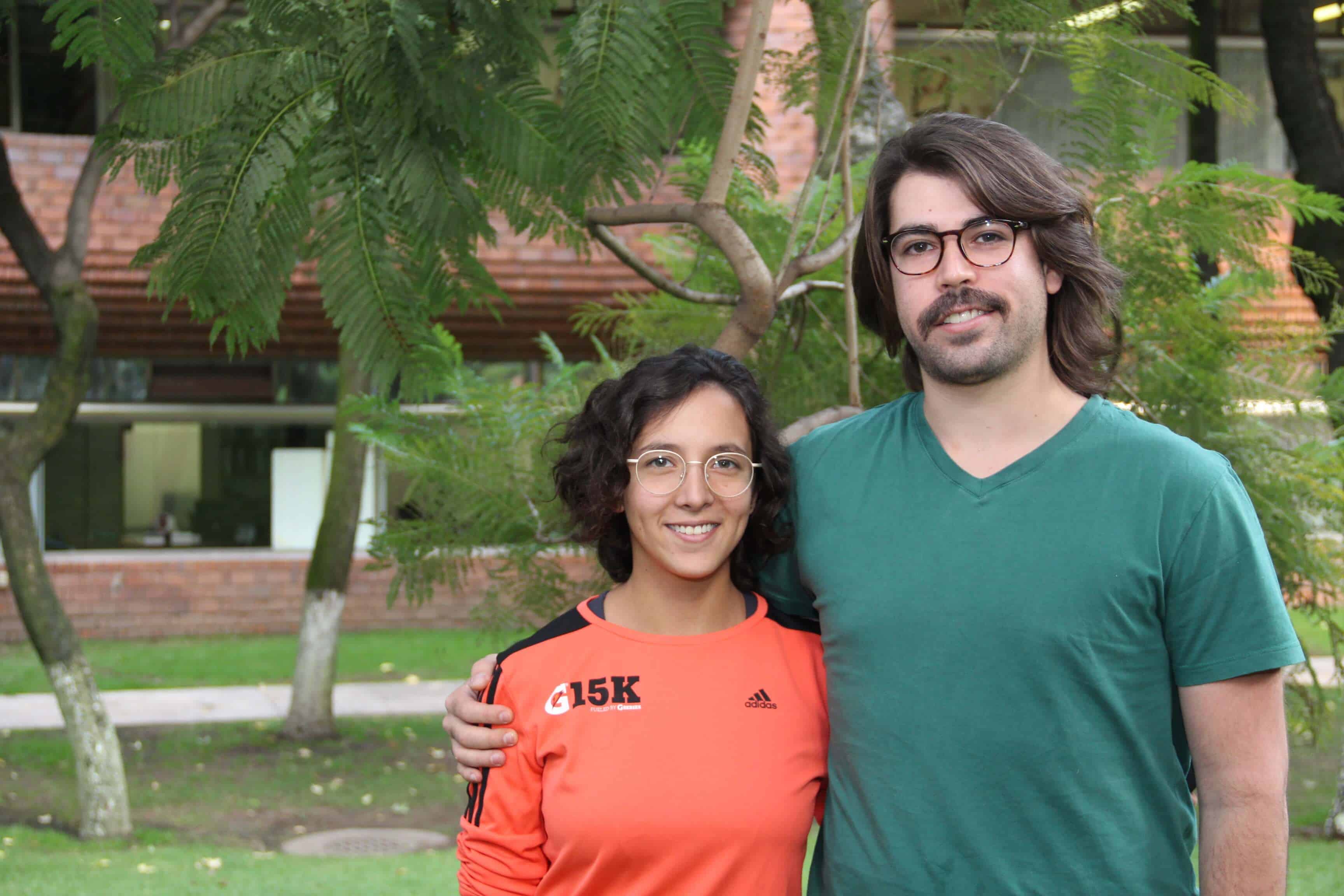 Ing. Sara Landa Lizarralde e Ing. Gonzalo Méndez Sahagún (Pedro Rendón/IBERO).