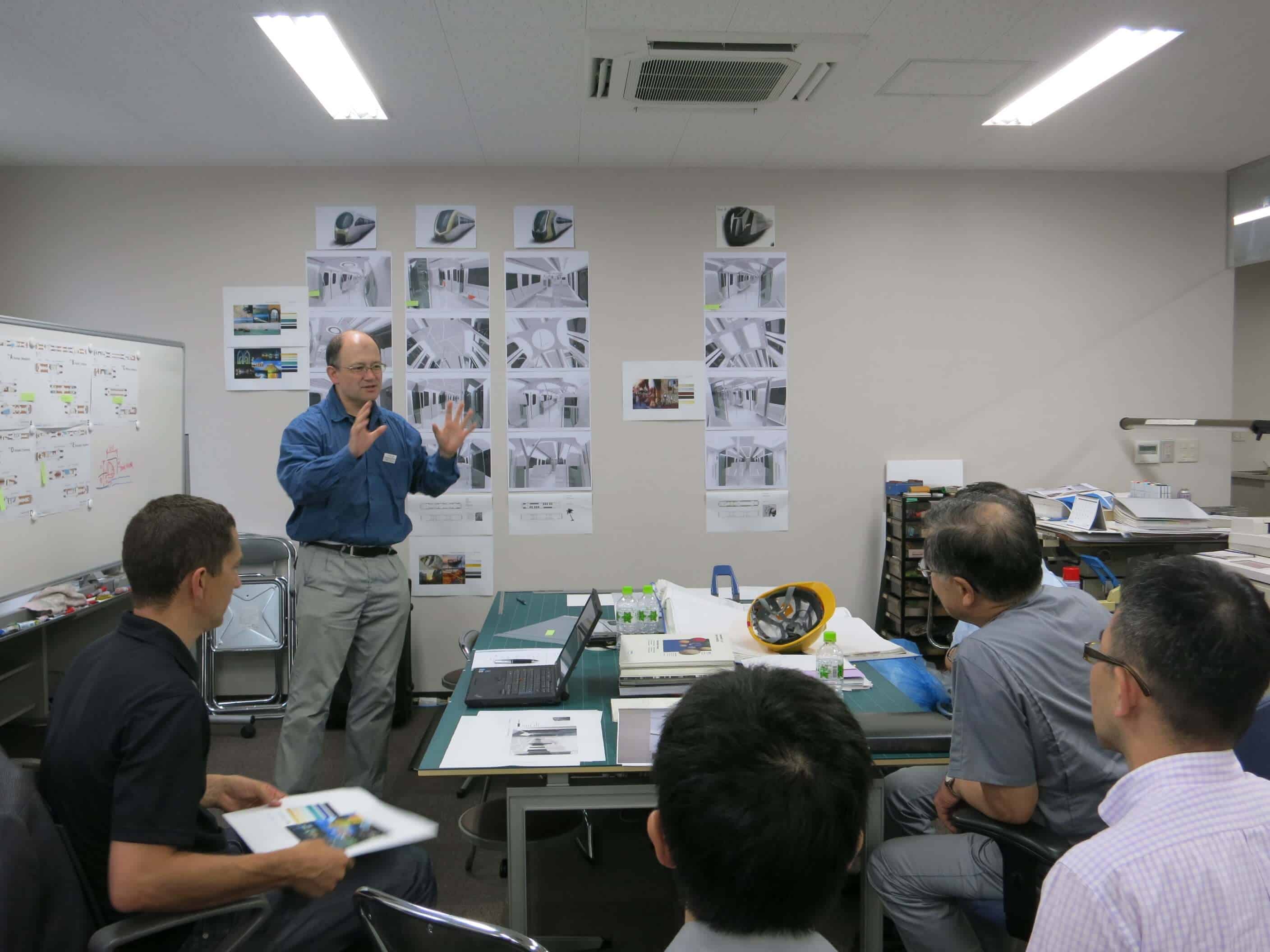 Daniel Rodríguez durante la presentación de proyecto. (Foto: Cortesía)