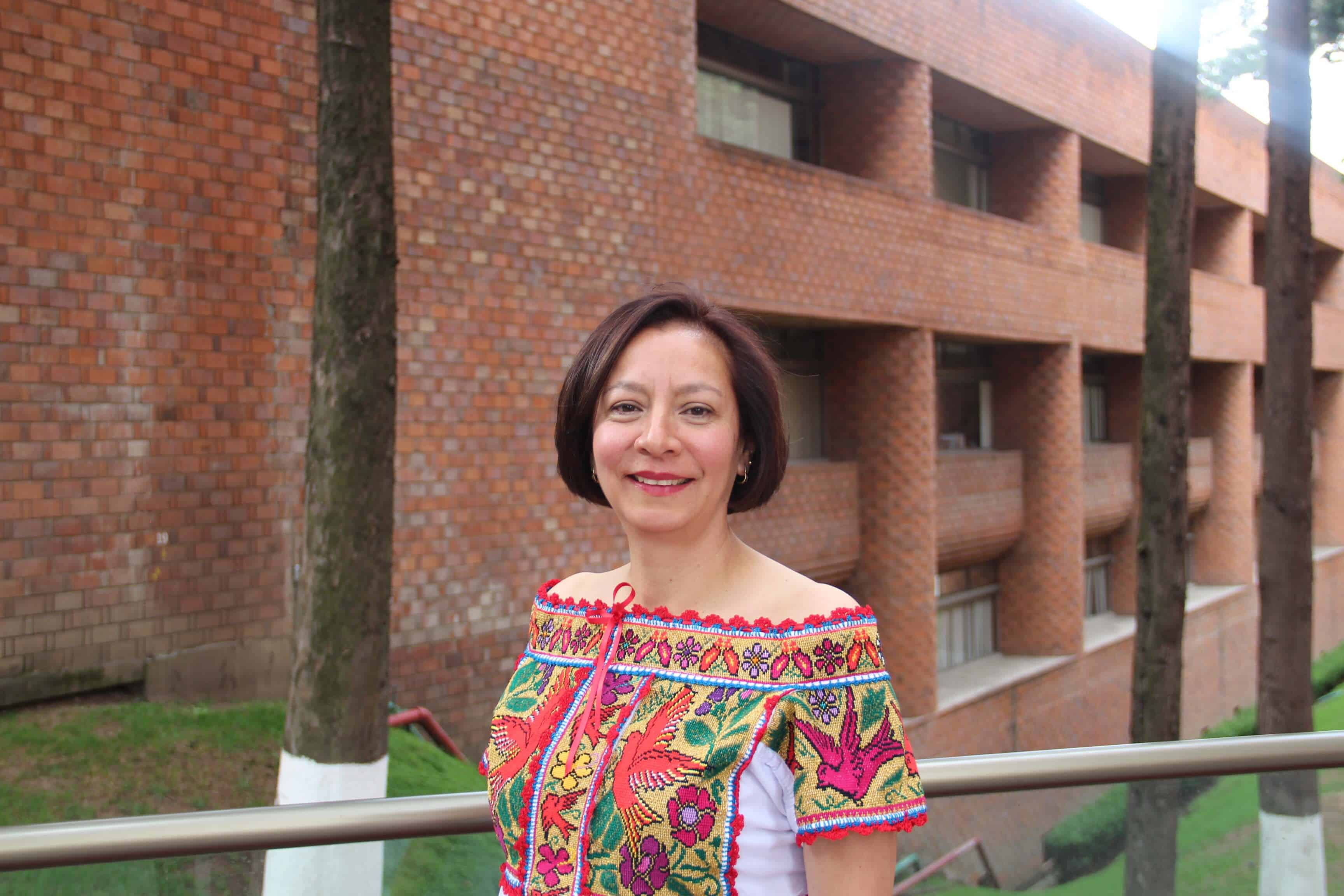 Dra. Yolanda Cruz, académica de la Maestría en Administración (Valentina González/IBERO).