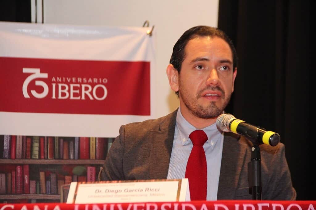 Dr. Diego García Ricci, académico del Departamento de Derecho de la IBERO.