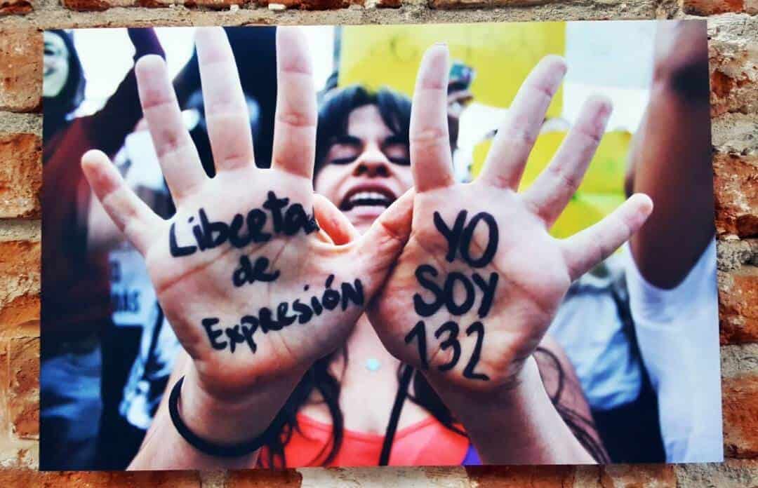 Imagen de la exposición 132 Huellas (Sarahi Pérez/IBERO).