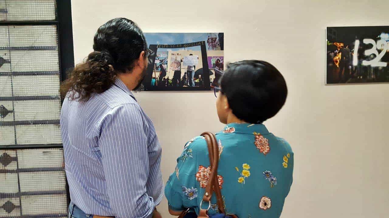 Imagen de la exposición 132 Huellas (Sarahi Pérez/IBERO).