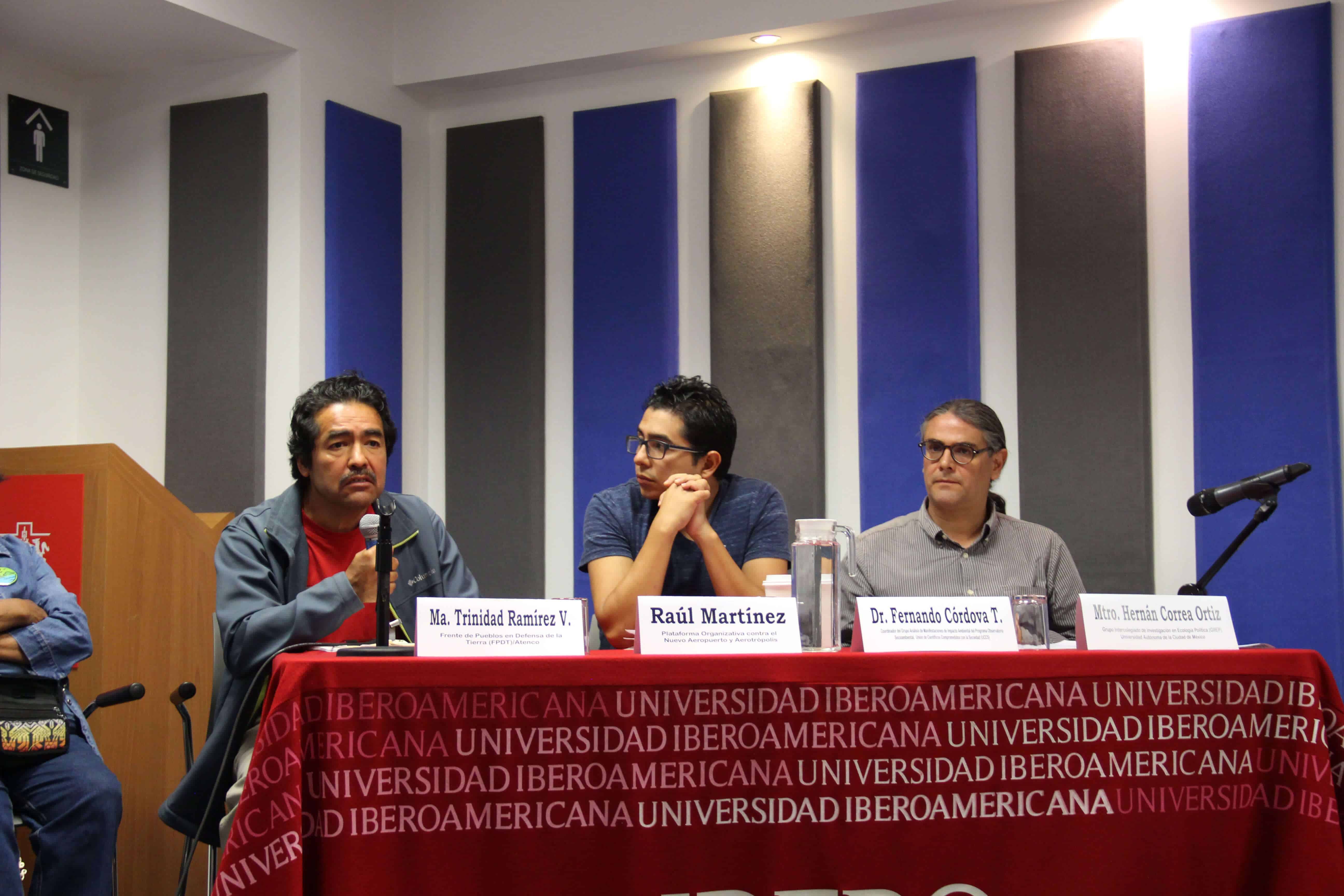 El evento se realizó en el aula Amado Aguirre y estuvo organizado por el Programa de Medio Ambiente de la IBERO (Valentina González/IBERO).