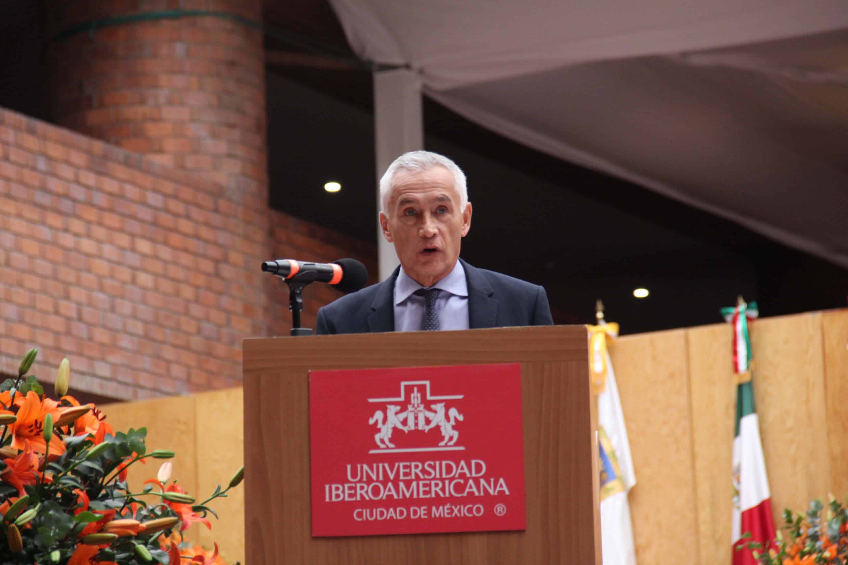 Jorge Ramos fue orador en la Ceremonia de Egresados 2017 (Valentina González/IBERO).