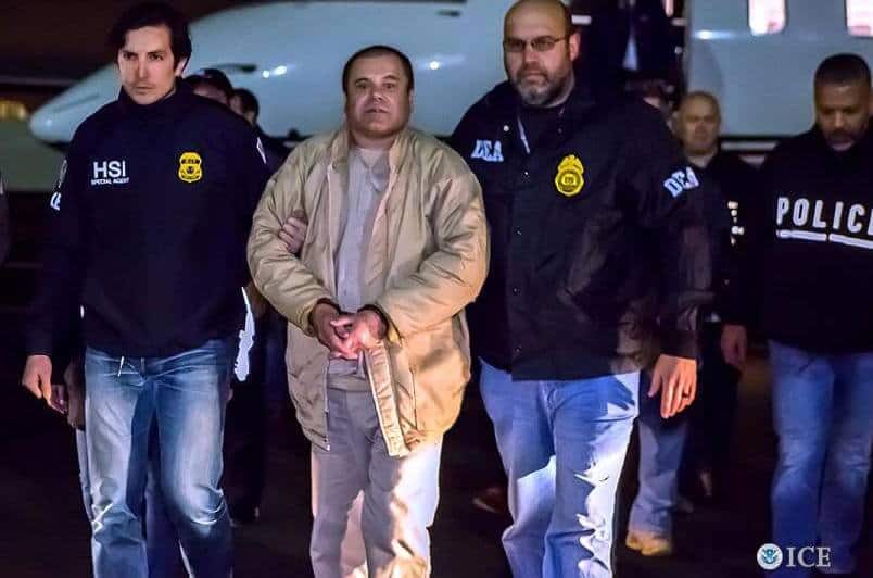 Joaquín Guzmán Loera fue encontrado culpable en la Corte del Distrito de Nueva York (Tomada de CNN en Español).
