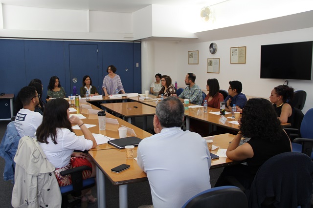 Asistentes al ‘Conversatorio Género y Paz’, organizado por la Vicerrectoría Académica de la IBERO.