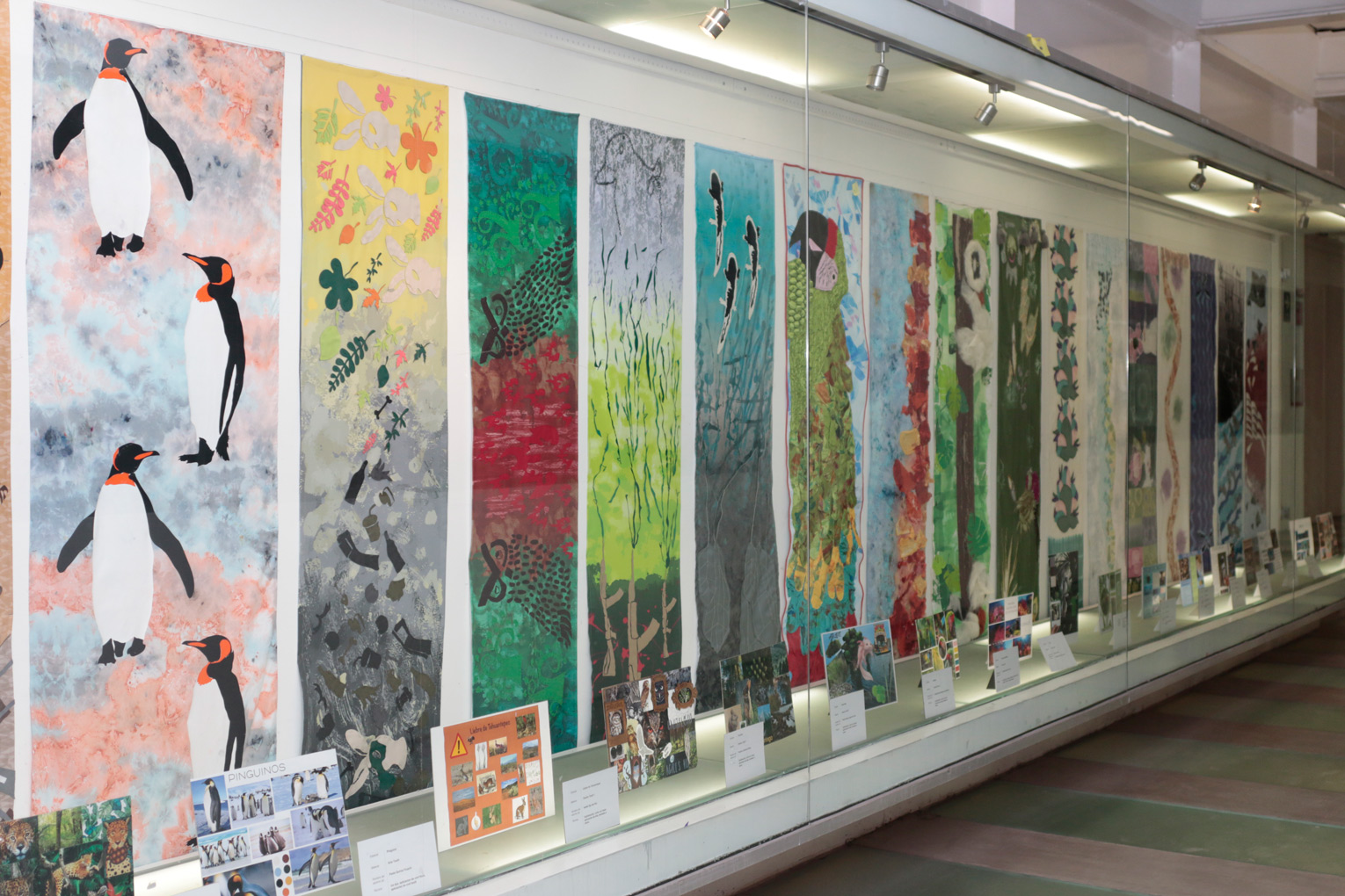 La exposición está montada en el edificio R (Alberto Hernández/IBERO).