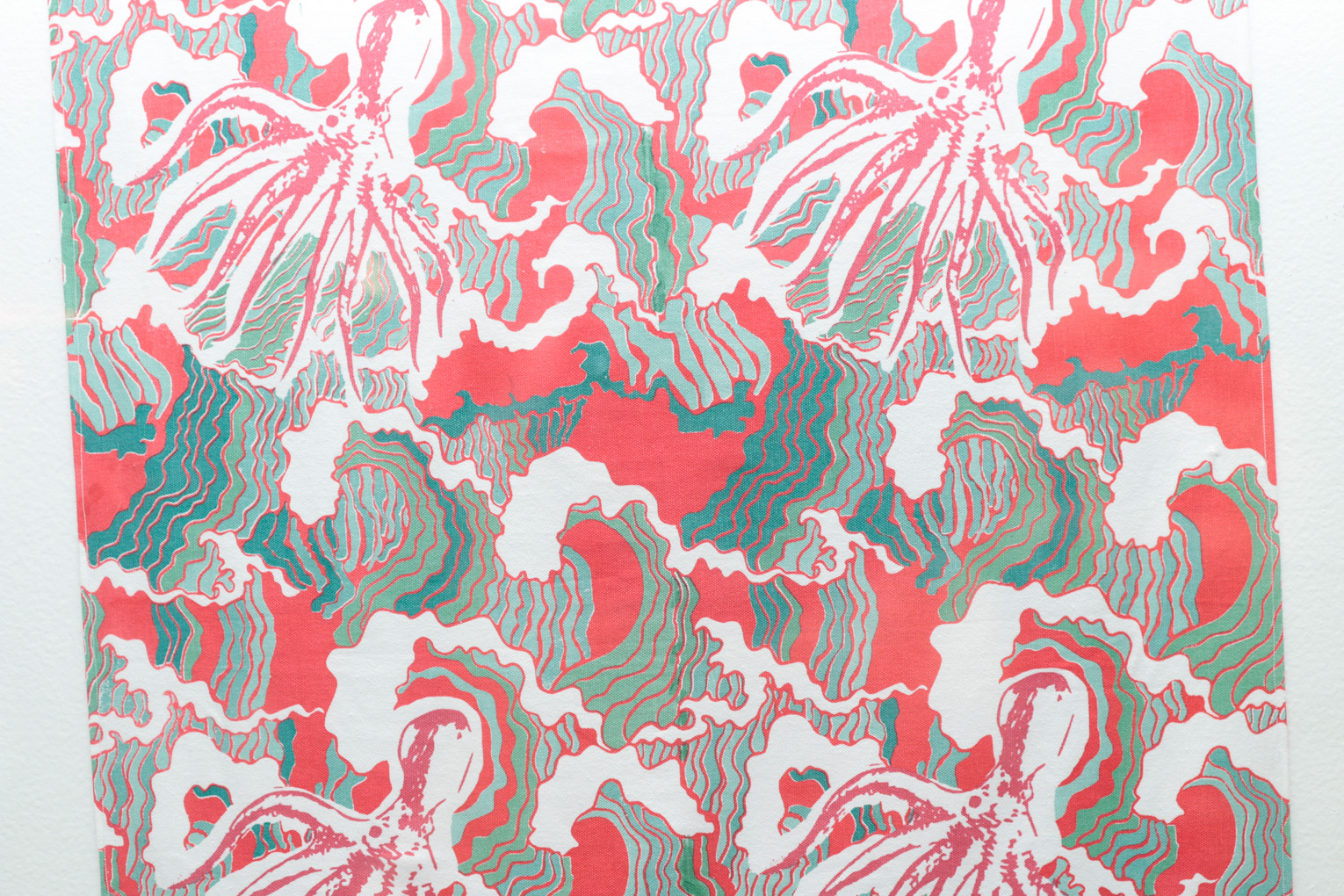 Pulpo maya. Técnica: estampado por marcos (Alberto Hernández/IBERO).