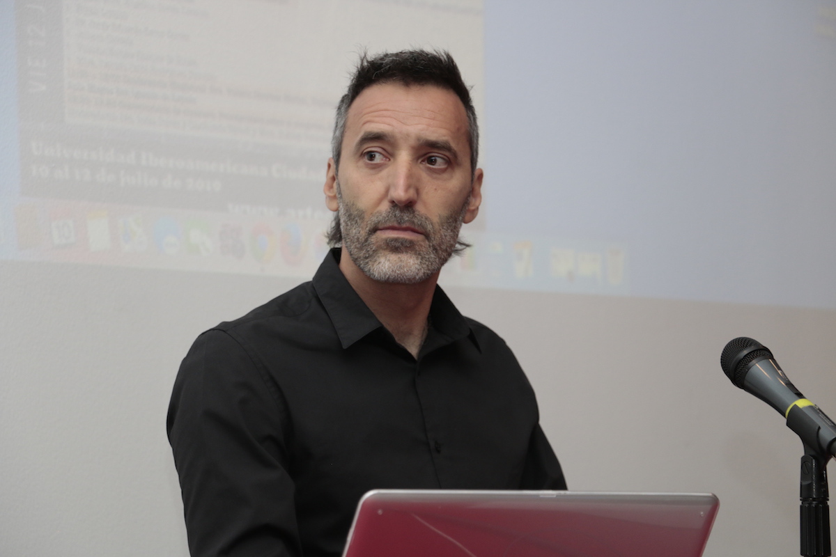 Dr. Carlos Escaño de la Universidad de Sevilla (Alberto Hernández/IBERO).