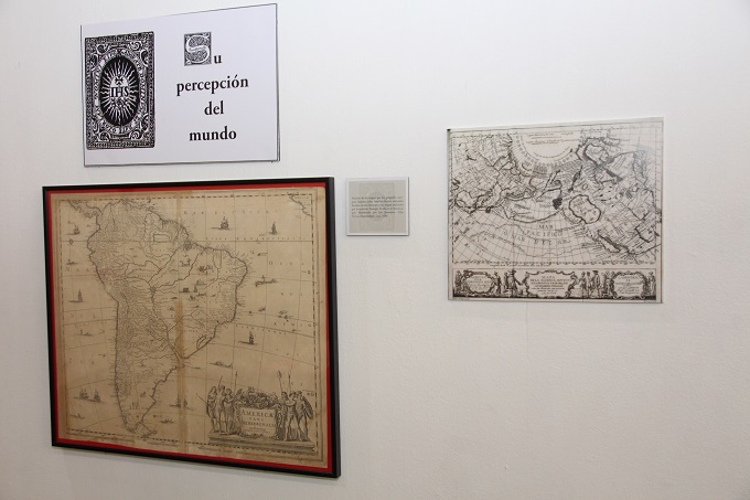 La exhibición de mapas revela lo que significaba para los jesuitas el trabajo cartográfico.