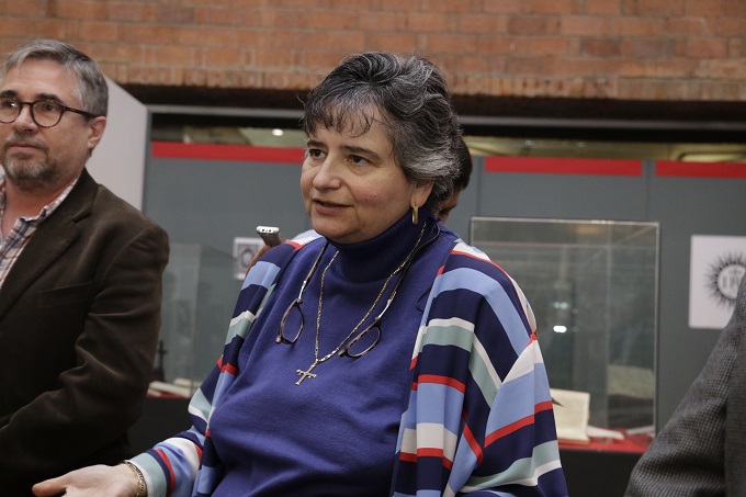 Mtra. Teresa Matabuena, directora de la BFXC (Foto: Alberto Hernández).