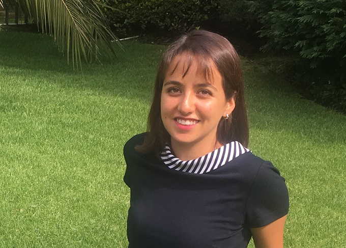 Marcela Ruiz de Chávez Vélez, egresada de Ingeniería Química de la IBERO.