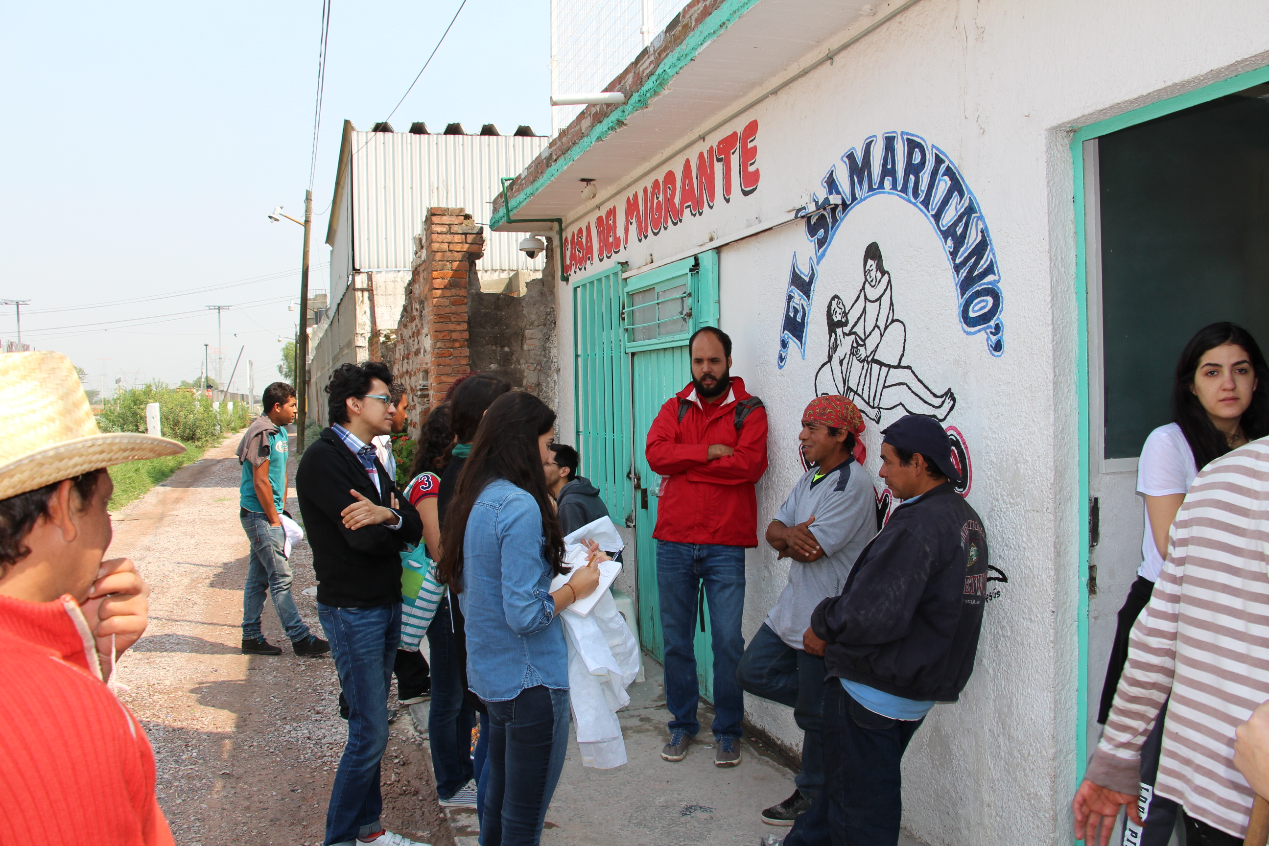 Estudiantes visitan Casa del Migrante (Archivo/IBERO)