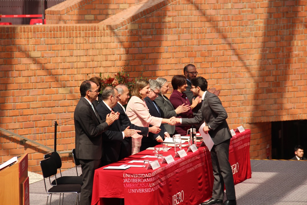 Al evento se dieron cita autoridades de la IBERO (Valentina González/IBERO).