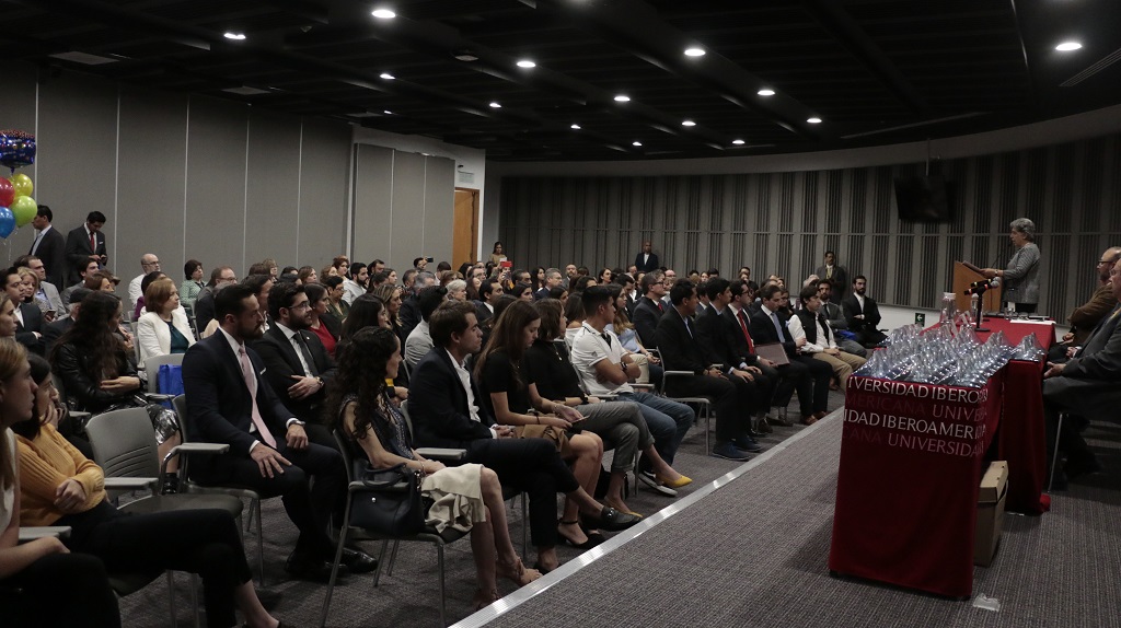 La ceremonia se realizó en el Auditorio Ignacio Ellacuría (Alberto Hernández/ IBERO).