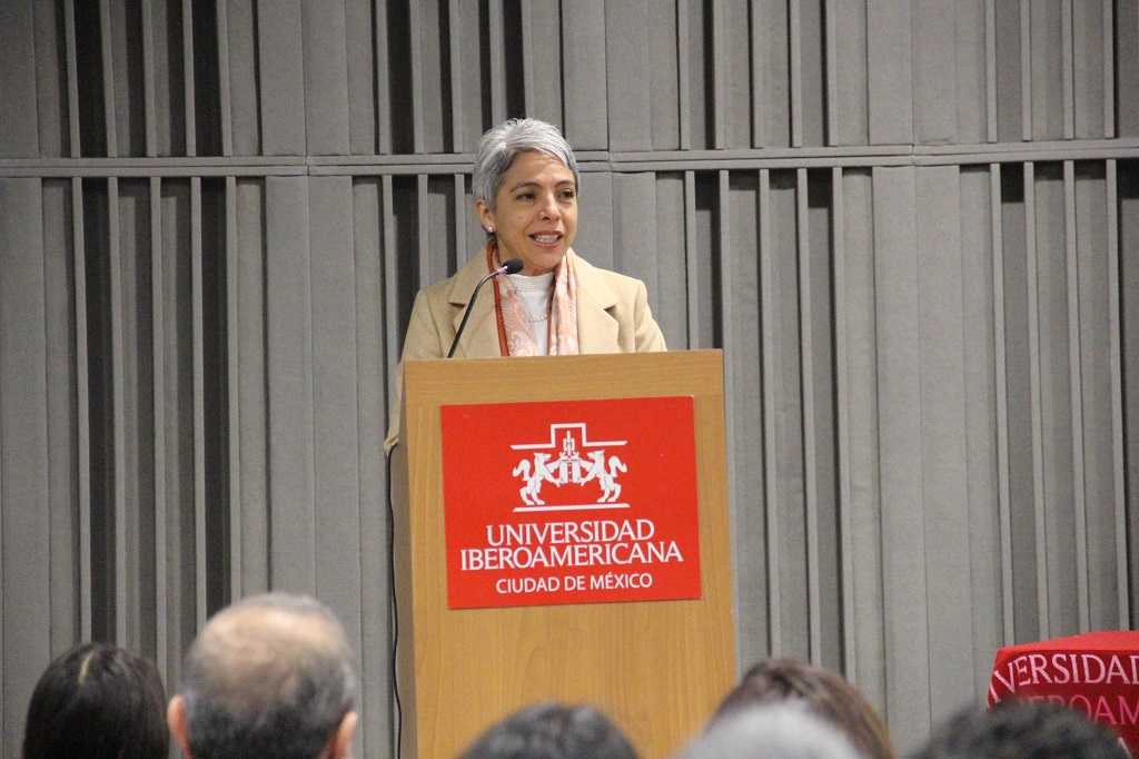 Dra. Marisol Silva, directora de Investigación y Posgrado (Valentina González/IBERO).