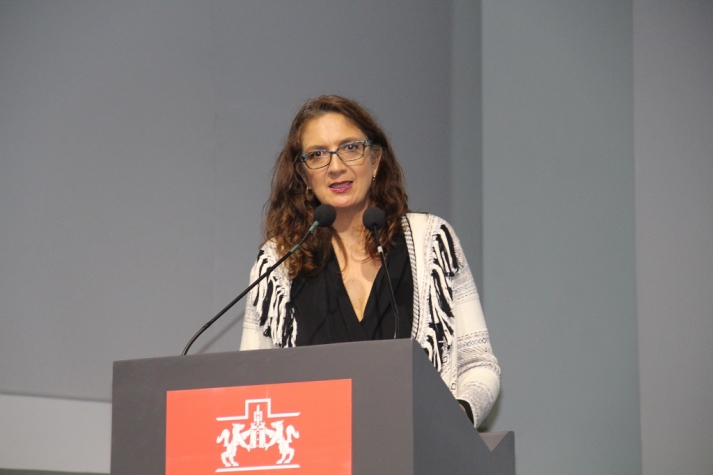 Mtra. Elvia González del Pliego Dorantes, coordinadora del Programa de Género e Inclusión de la IBERO.