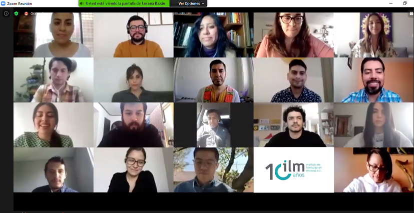 Participantes a la ceremonia de clausura del Programa para 'Líderes Emergentes en Museos y Gestión Cultural'.