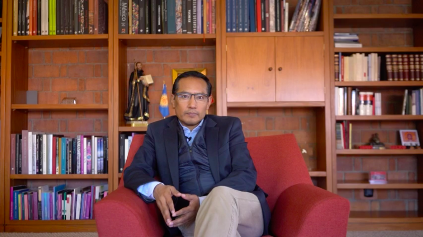 Rector de la IBERO, Dr. Saúl Cuautle Quechol, S. J.