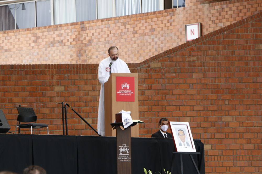 Dr. Alexander Zatyrka Pacheco, rector de la Universidad Iberoamericana León (Alberto Hernández/IBERO).