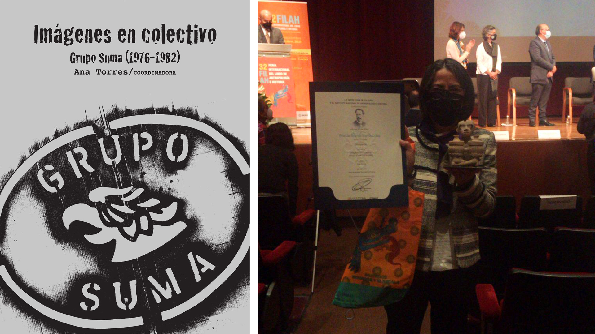 El Premio Antonio García Cubas edición XXIII fue recibido por la Dra. Ana Torres.