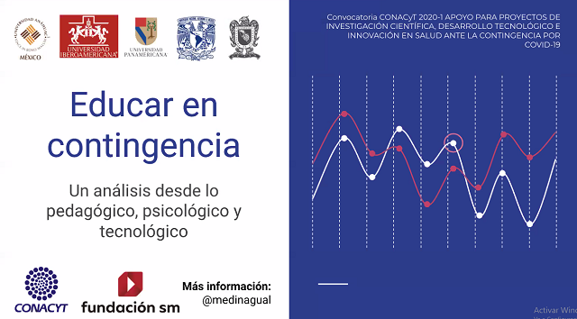 Educar en contingencia es una investigación interinstitucional en la que participaron seis universidades, incluida la Iberoamericana Ciudad de México.