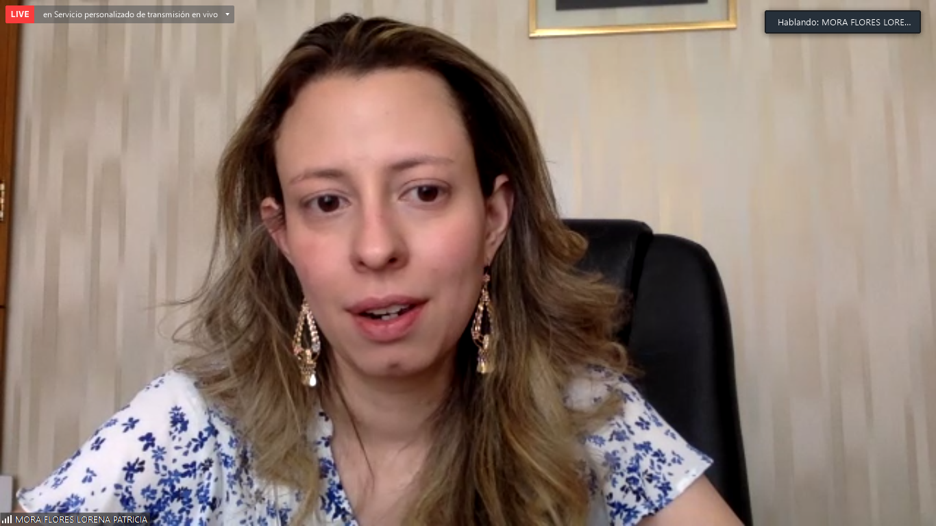 Mtra. Lorena Patricia Mora Flores.