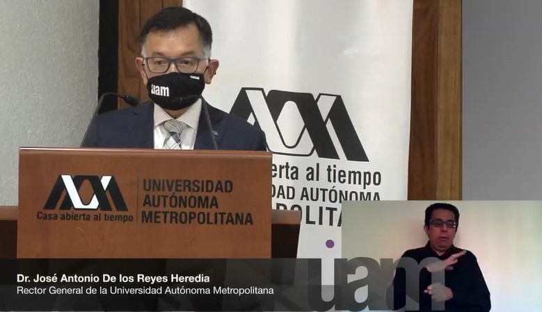 Dr. José Antonio de los Reyes Heredia, rector general de la Universidad Autónoma Metropolitana (UAM).
