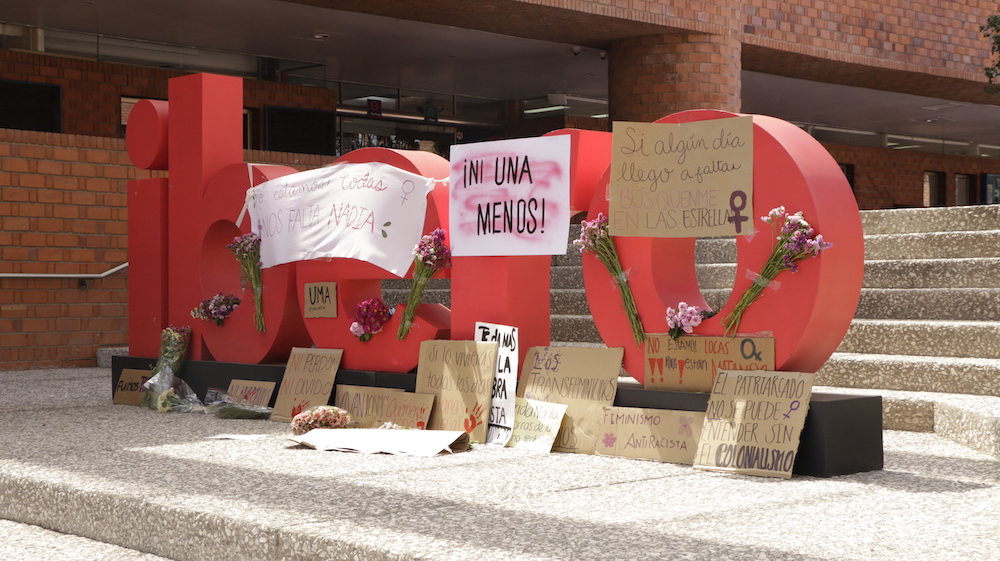 Memorial en recuerdo a Nadia Rodríguez (Alberto Hernández/IBERO).