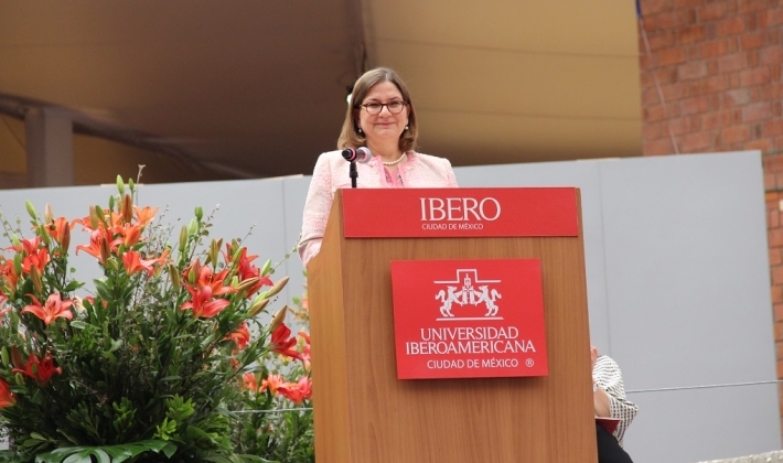 Martha Bárcena estudió la Licenciatura en Comunicación (Valentina González/IBERO).