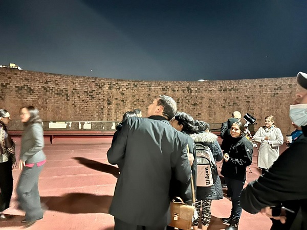 Observación nocturna, desde el Clavius.