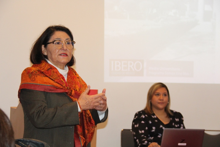 Dra. María Edith Reyes, responsable del programa Somos Uno Más. (Foto: Jorge Luis Cortés)