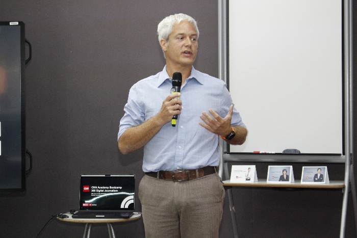 Mtro. Sebastián Laver, Director de Ventas, Contenido y Alianzas para América Latina e Iberia de CNN. (Foto: Yazmín Mendoza)