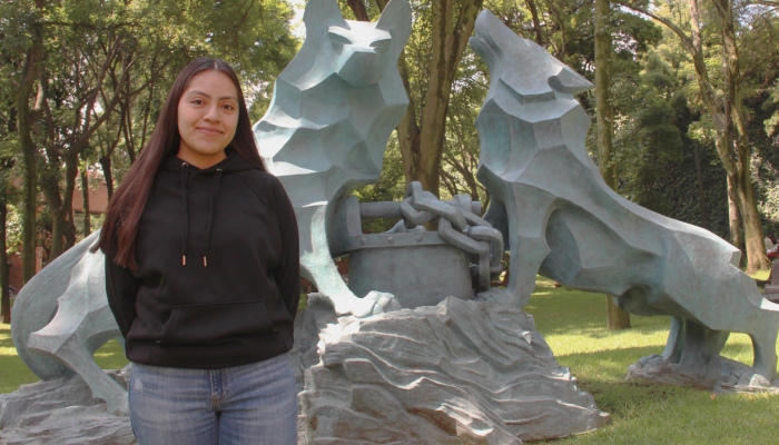 Michelle trabajó en un proyecto sobre Inteligencia Artificial.