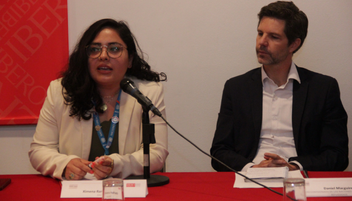 Ximena Ramos Pedrueza, de la Oficina del Alto Comisionado de las Naciones Unidas para los Derechos Humanos