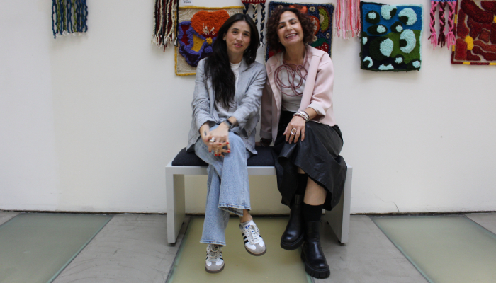 Las Mtras. Judy Cuevas Guerrero y Cynthia Gómez Ramírez.