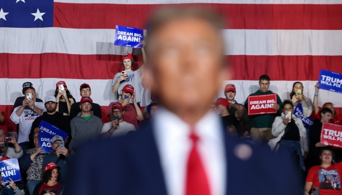 Tomada de la página de Facebook de Donald Trump.