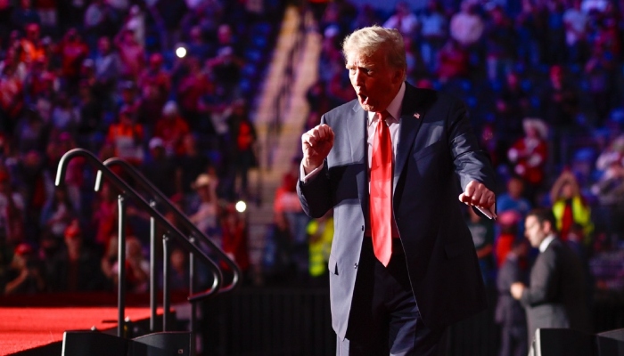 Tomada del Facebook de Donald Trump.