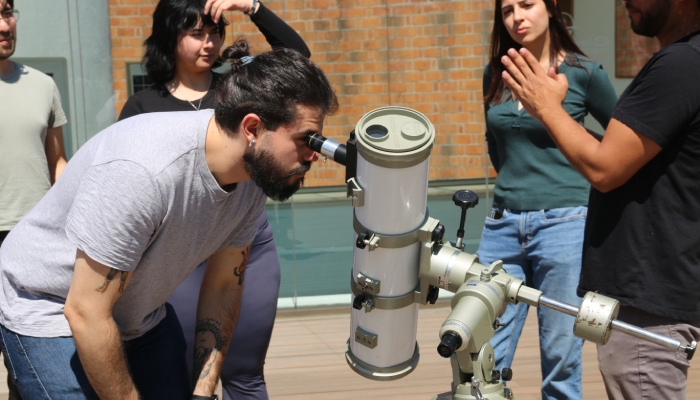 Los días de observación en el Clavius son los jueves, a partir de las 20 horas y hasta las 21:30 horas.