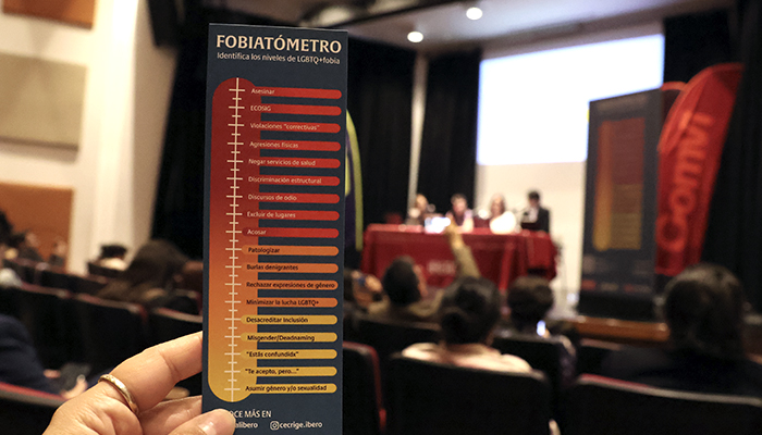 El Fobiatómetro busca convertirse en un recurso educativo y comunitario para prevenir y denunciar agresiones LGBTQ+fóbicas. Foto: Mariana Domínguez Batis.
