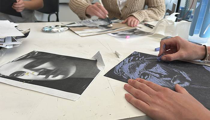 Taller de multiverso gráfico. Foto Diego Aarón Rodríguez Hernández