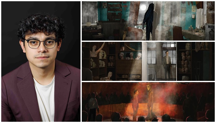 Alex Peña y ejemplos de diseños conceptuales realizados por él. Fotos tomadas de https://alexpenadesign.com/